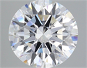 Lab Grown Diamond 5.04 Carats, Round with Ideal Cut, F Color, VS2 Clarity and Certified by IGI