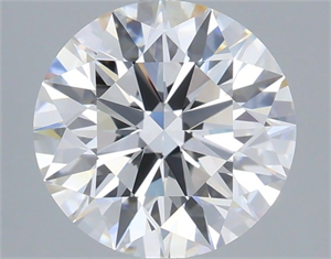 Picture of Lab Grown Diamond 3.56 Carats, Round with Ideal Cut, E Color, VVS2 Clarity and Certified by IGI