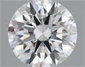 Del inventario de diamantes de laboratorio, 2.07 quilates, Redondo , Color D, claridad VVS2 y certificado IGI