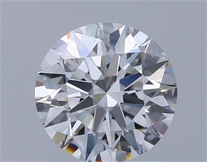 Picture of Lab Grown Diamond 1.02 Carats, Round with Ideal Cut, D Color, VVS2 Clarity and Certified by IGI