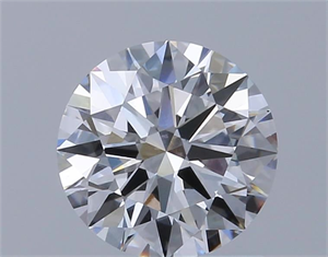Picture of Lab Grown Diamond 1.12 Carats, Round with Ideal Cut, D Color, VVS2 Clarity and Certified by IGI