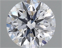 Lab Grown Diamond 1.58 Carats, Round with Ideal Cut, D Color, IF Clarity and Certified by IGI
