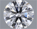 Del inventario de diamantes de laboratorio, 1.71 quilates, Redondo , Color D, claridad VS1 y certificado IGI