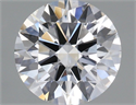 Lab Grown Diamond 1.70 Carats, Round with Ideal Cut, D Color, VS1 Clarity and Certified by IGI
