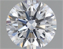 Lab Grown Diamond 1.72 Carats, Round with Ideal Cut, E Color, VVS2 Clarity and Certified by IGI