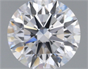 Lab Grown Diamond 1.72 Carats, Round with Ideal Cut, E Color, VVS2 Clarity and Certified by IGI