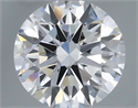 Del inventario de diamantes de laboratorio, 1.74 quilates, Redondo , Color D, claridad VVS2 y certificado IGI