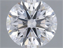 Lab Grown Diamond 1.71 Carats, Round with Ideal Cut, D Color, VS1 Clarity and Certified by IGI