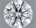 Lab Grown Diamond 1.71 Carats, Round with Ideal Cut, D Color, VS1 Clarity and Certified by IGI