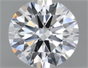Lab Grown Diamond 1.74 Carats, Round with Ideal Cut, D Color, VVS1 Clarity and Certified by IGI