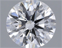 Del inventario de diamantes de laboratorio, 1.74 quilates, Redondo , Color D, claridad VVS2 y certificado IGI