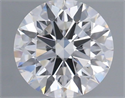 Lab Grown Diamond 1.74 Carats, Round with Ideal Cut, D Color, VVS1 Clarity and Certified by IGI