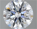 Del inventario de diamantes de laboratorio, 1.76 quilates, Redondo , Color F, claridad VS1 y certificado IGI
