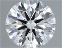 Del inventario de diamantes de laboratorio, 0.81 quilates, Redondo , Color D, claridad VVS2 y certificado IGI