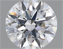 Lab Grown Diamond 0.87 Carats, Round with Ideal Cut, D Color, VS1 Clarity and Certified by IGI
