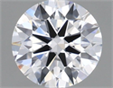 Del inventario de diamantes de laboratorio, 0.84 quilates, Redondo , Color D, claridad VVS2 y certificado IGI