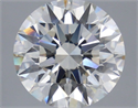 Lab Grown Diamond 3.27 Carats, Round with Ideal Cut, H Color, VVS2 Clarity and Certified by IGI