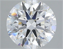 Del inventario de diamantes de laboratorio, 3.39 quilates, Redondo , Color G, claridad VVS2 y certificado IGI