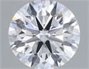 Del inventario de diamantes de laboratorio, 0.83 quilates, Redondo , Color D, claridad VVS1 y certificado IGI