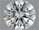 Lab Grown Diamond 1.23 Carats, Round with Excellent Cut, F Color, VS1 Clarity and Certified by IGI