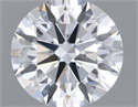 Lab Grown Diamond 1.23 Carats, Round with Ideal Cut, D Color, VS1 Clarity and Certified by IGI