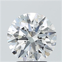 Lab Grown Diamond 3.09 Carats, Round with Ideal Cut, E Color, VVS1 Clarity and Certified by IGI