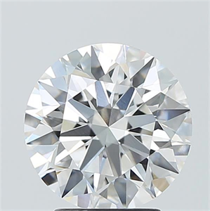 Picture of Lab Grown Diamond 3.09 Carats, Round with Ideal Cut, E Color, VVS1 Clarity and Certified by IGI