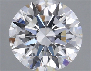 Picture of Lab Grown Diamond 1.24 Carats, Round with Ideal Cut, D Color, VS1 Clarity and Certified by IGI