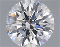 Lab Grown Diamond 1.30 Carats, Round with Ideal Cut, D Color, VS2 Clarity and Certified by IGI
