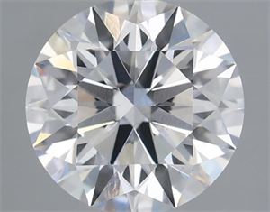 Picture of Lab Grown Diamond 1.36 Carats, Round with Ideal Cut, E Color, VS2 Clarity and Certified by IGI