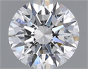 Lab Grown Diamond 1.34 Carats, Round with Excellent Cut, D Color, VS1 Clarity and Certified by IGI