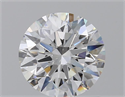 Lab Grown Diamond 1.06 Carats, Round with Ideal Cut, E Color, VS1 Clarity and Certified by IGI