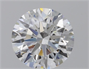 Lab Grown Diamond 1.08 Carats, Round with Ideal Cut, E Color, VS2 Clarity and Certified by IGI