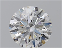 Lab Grown Diamond 1.06 Carats, Round with Ideal Cut, E Color, VS1 Clarity and Certified by IGI