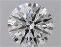 Lab Grown Diamond 1.30 Carats, Round with Ideal Cut, F Color, VS1 Clarity and Certified by IGI