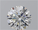 Lab Grown Diamond 1.37 Carats, Round with Ideal Cut, F Color, VS2 Clarity and Certified by IGI