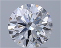 Lab Grown Diamond 1.53 Carats, Round with Ideal Cut, E Color, VS1 Clarity and Certified by IGI