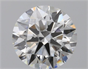 Lab Grown Diamond 1.18 Carats, Round with Ideal Cut, F Color, VS1 Clarity and Certified by IGI