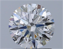 Del inventario de diamantes de laboratorio, 1.15 quilates, Redondo , Color G, claridad VVS2 y certificado IGI