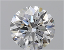 Lab Grown Diamond 1.08 Carats, Round with Ideal Cut, D Color, VVS2 Clarity and Certified by IGI