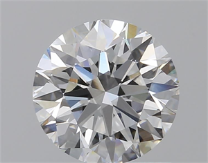Picture of Lab Grown Diamond 1.08 Carats, Round with Ideal Cut, D Color, VVS2 Clarity and Certified by IGI