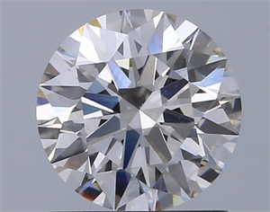 Picture of Lab Grown Diamond 1.07 Carats, Round with Ideal Cut, G Color, VS1 Clarity and Certified by IGI