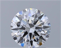 Del inventario de diamantes de laboratorio, 1.50 quilates, Redondo , Color D, claridad VVS2 y certificado IGI