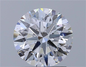 Picture of Lab Grown Diamond 1.54 Carats, Round with Ideal Cut, D Color, VS1 Clarity and Certified by IGI