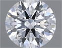 Del inventario de diamantes de laboratorio, 0.77 quilates, Redondo , Color D, claridad VVS1 y certificado IGI