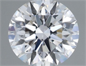 Del inventario de diamantes de laboratorio, 0.82 quilates, Redondo , Color D, claridad VVS1 y certificado IGI