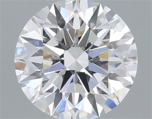 Picture of Lab Grown Diamond 0.98 Carats, Round with Ideal Cut, D Color, VVS2 Clarity and Certified by IGI