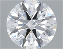 Lab Grown Diamond 0.98 Carats, Round with Ideal Cut, D Color, VS1 Clarity and Certified by IGI