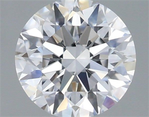 Picture of Lab Grown Diamond 0.98 Carats, Round with Ideal Cut, D Color, VVS2 Clarity and Certified by IGI