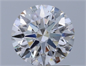Del inventario de diamantes de laboratorio, 1.16 quilates, Redondo , Color G, claridad VVS2 y certificado IGI